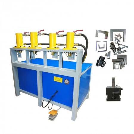 Single station hydraulic mild steel tube punching machine with 2.2KW-11KW