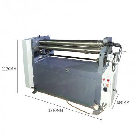 ESR-1300×4.5 Metal Sheet Plate Electric Slip Rolling Machine