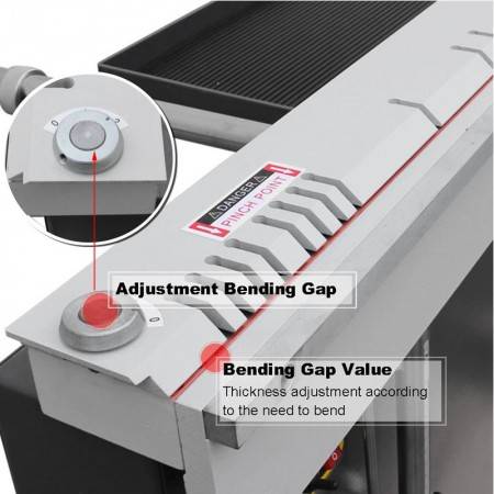 Metal Hand Folding Machine 2mm Aluminum Sheet Manual Bending Machinery For Sale
