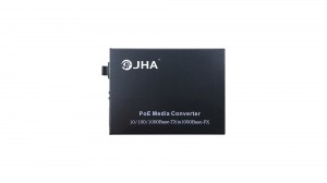 10/100/1000TX – 1000X SFP Slot | PoE Fiber Media Converter JHA-GS11P