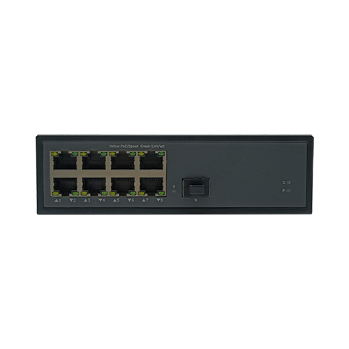 8 10/100/1000TX + 1 1000X SFP Slot | Fiber Ethernet Switch JHA-GS18 Featured Image