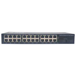 24 10/100/1000TX + 2 1000FX | Fiber Ethernet Switch JHA-G224