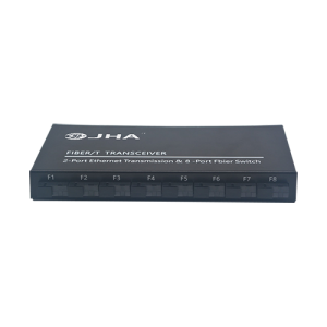 2 10/100/1000TX + 8 1000FX | Fiber Ethernet Switch JHA-G82