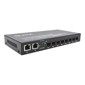 2 10/100/1000TX + 8 1000X SFP Slot | Fiber Ethernet Switch  JHA-GS82