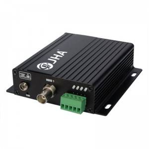 1ch video Tx + 1ch RS 485 data Rx Optical Video Transmitter and Receiver   JHA-D1TV1RB-20