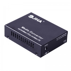 10/100TX – 100FX | Single Fiber Media Converter, 40KM JHA-F11W-40