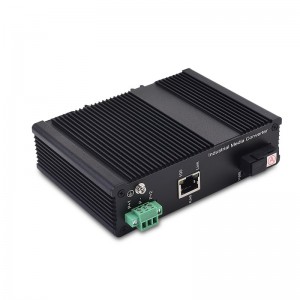 1 10/100TX PoE/PoE+ and 1 100FX | Unmanaged Industrial PoE Switch JHA-IF11HP
