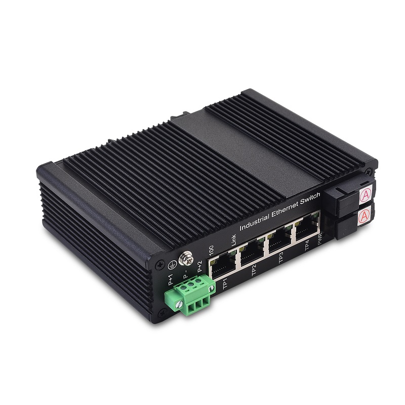 4 10/100TX and 2 100FX | Unmanaged Industrial Ethernet Switch JHA-IF24H Featured Image