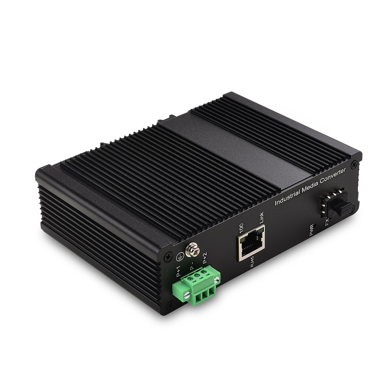 1 10/100TX and 1 100X SFP Slot | Industrial Media Converter JHA-IFS11H Featured Image