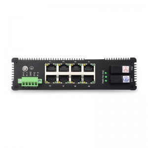 8 10/100/1000TX And 2 1000FX | Unmanaged Industrial Ethernet Switch JHA-IG28H