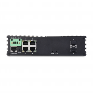 4 10/100/1000TX and 2 1000X SFP Slot | Managed Industrial Ethernet Switch JHA-MIGS24H