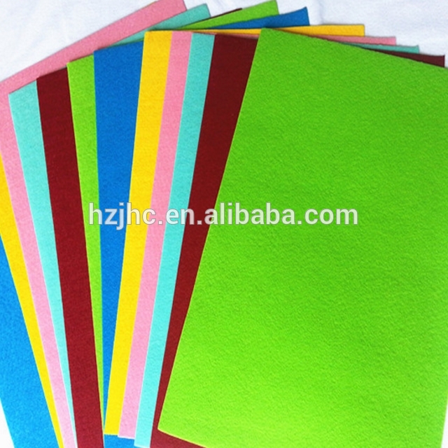 Eco-friendly Needle Punched Felt Non Woven Fabric For Handmade DIY Fabric