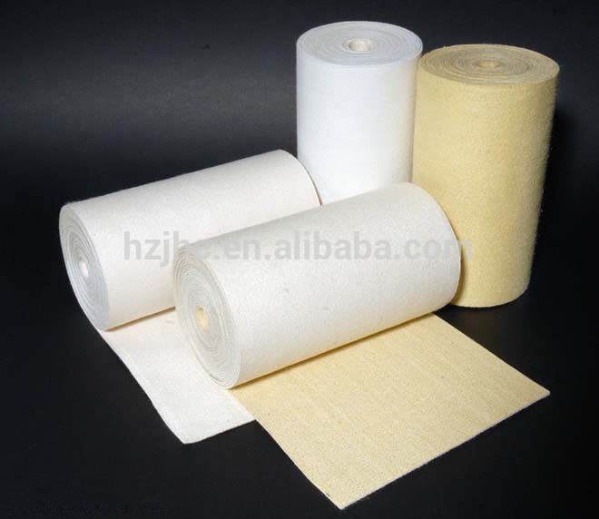 Mail order nomex needle punched filter felt fabric rolls
