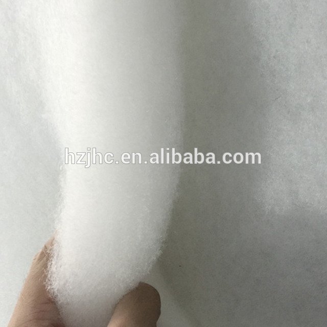 China wholesale High Quality Green Pool Table Felt - Wholesale Non-woven Fireproof Fabric Fireproof Non-glue Cotton Wadding With Thermal Bonding – Jinhaocheng