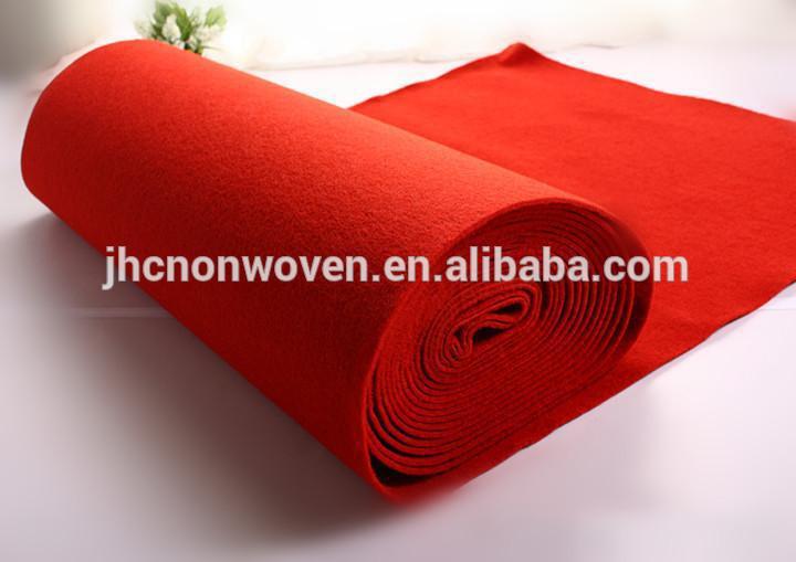 Fixed Competitive Price Wire Backed Silt Fence - Soft polyester needle punched nonwoven golf felt mat fabric – Jinhaocheng