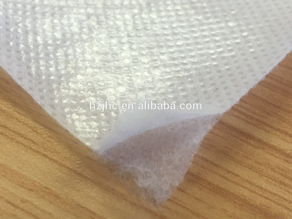 80 gr + 15gsm PE film beyaz laminasyon iplikle bağlı polipropilen dokuma olmayan / dokunmamış kumaş