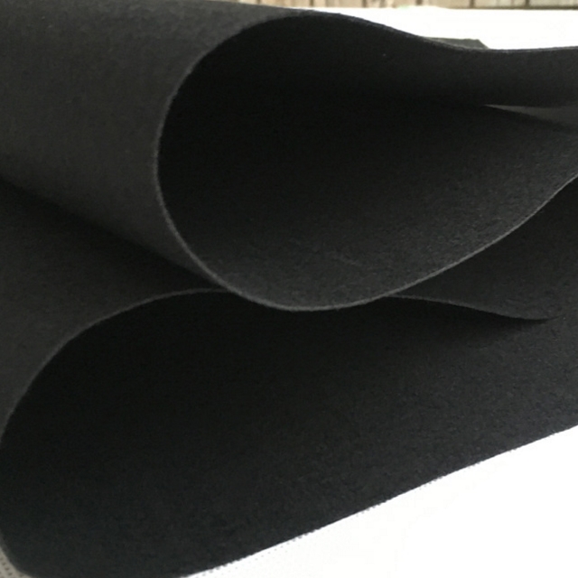 customized non woven needle punched felt fabric