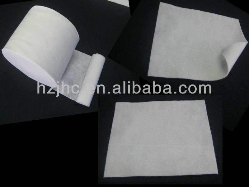 China plain 100% polyester needle punched non-woven fabric rolls/sheets wholesale