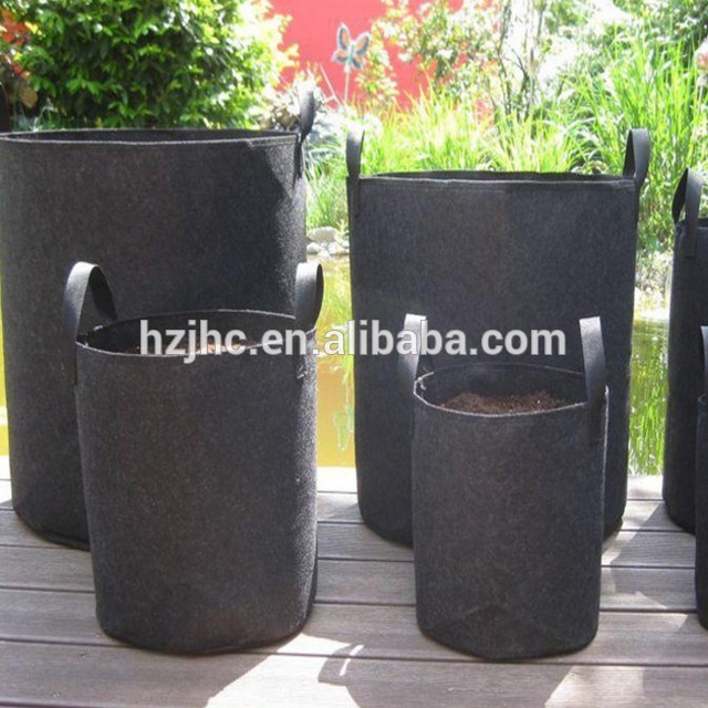 Custom Needle Punched Nonwoven Fabric Eco-friendly Grow Bag