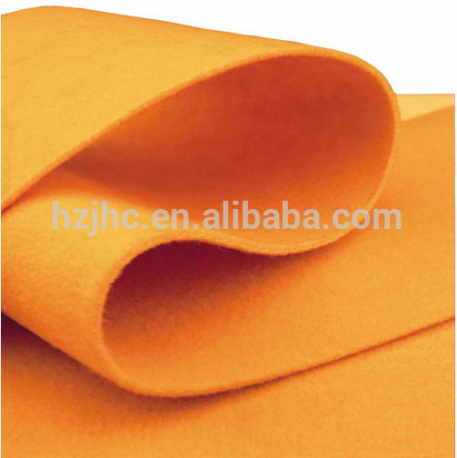High Quality Spunbond Nonwoven Geotextile - Cheap bulk colored crafts nonwoven wool needle felt fabric – Jinhaocheng
