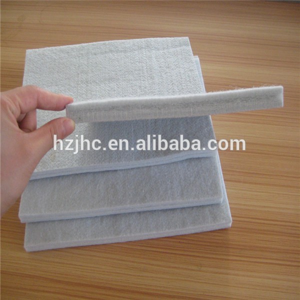 Polyester needle punched nonwoven 10mm thick felt