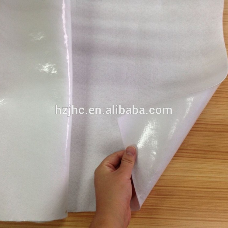 Polyester PE film laminated non woven fabric