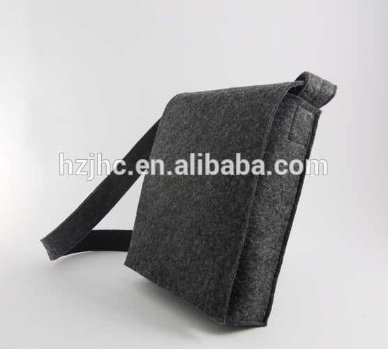 Well-designed Chair Seat Cover Fabric - Polyester nonwoven laptop needle felt bag fabric – Jinhaocheng