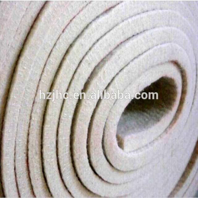 Needle Punched Technical Polyester Non Woven Mattress Felt Fabric