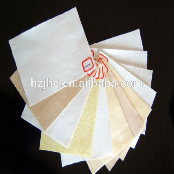 Reusable polyester vacuum cleaner non-woven dust filter bag fabric