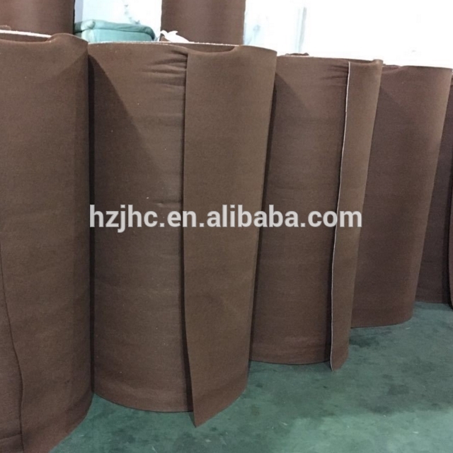 Wholesale rubber boot wool polyester nonwoven needle felt lining fabric