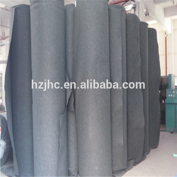 Recycled nonwoven fabric for furniture dust cover and construction