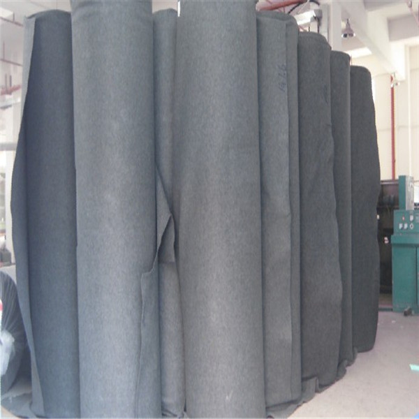 Needle punched polyester nonwoven jumbo roll
