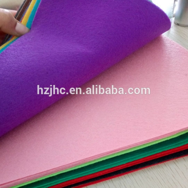 Custom Made Raw Materials Needle Punched Felt Non-woven Fabric For Handmade DIY Fabric