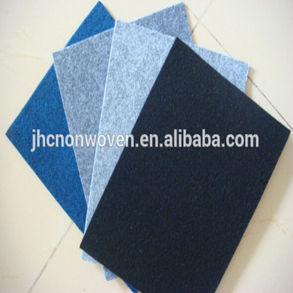 Cheap bulk polyester viscose needle punching non-woven felt fabric wholesale