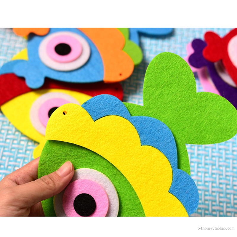 colorful nonwoven felt for DIY for kids and adults