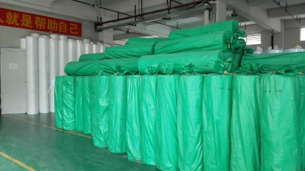 nonwoven spunlace fabric rolls from factory for wet wipes