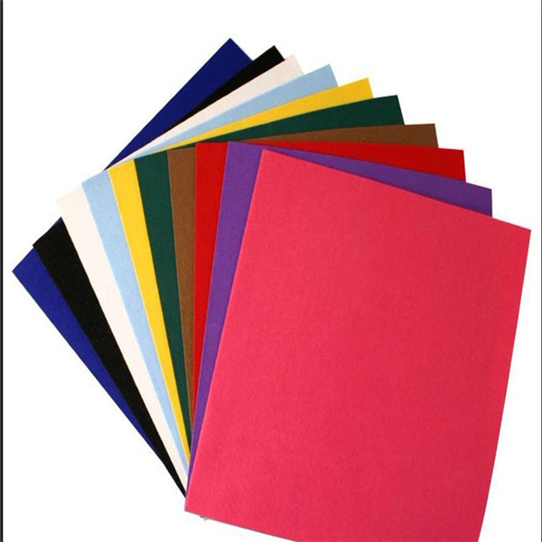 colorful nonwoven felt decoration for home