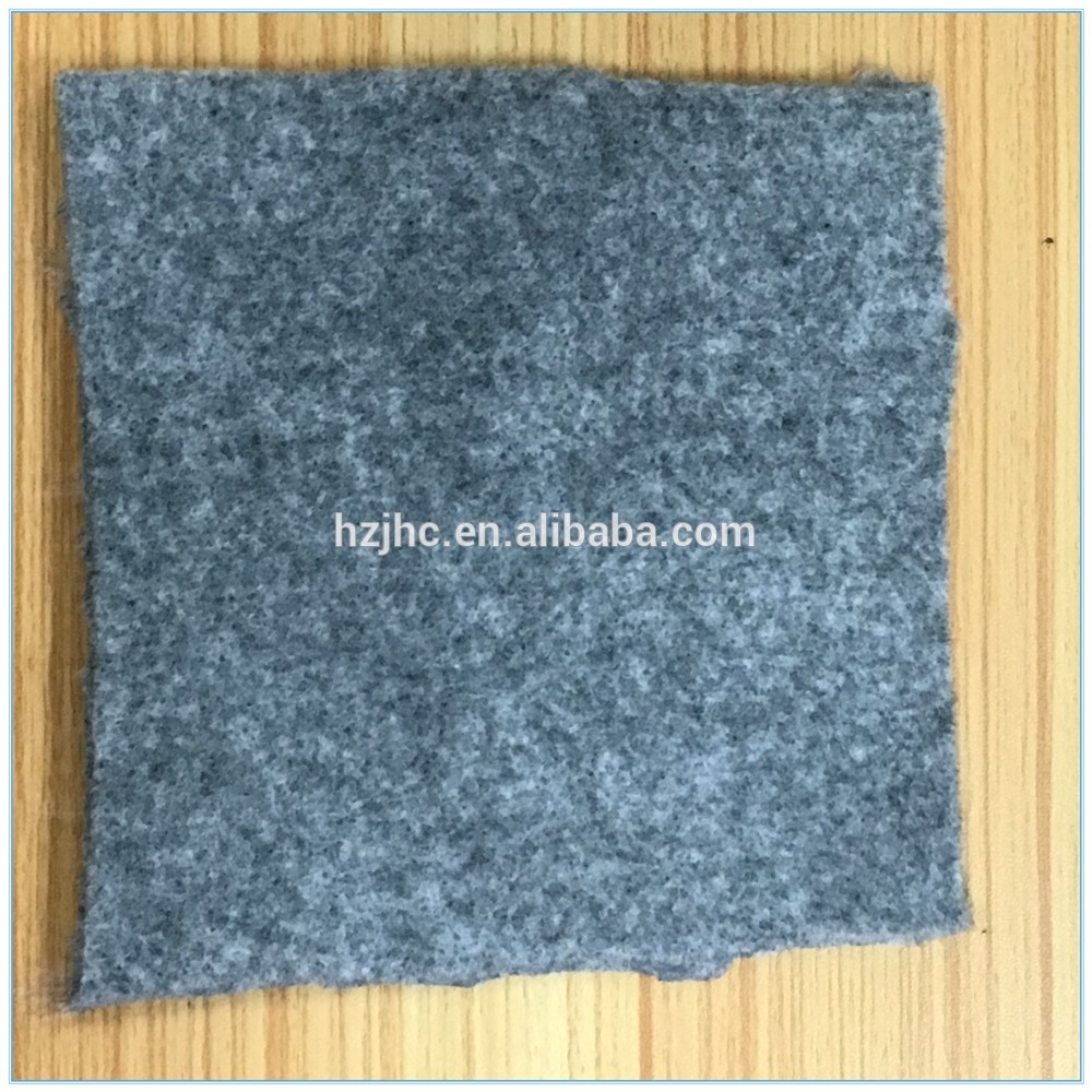 Needle punched anti slip mat non woven fabric roll for carpet