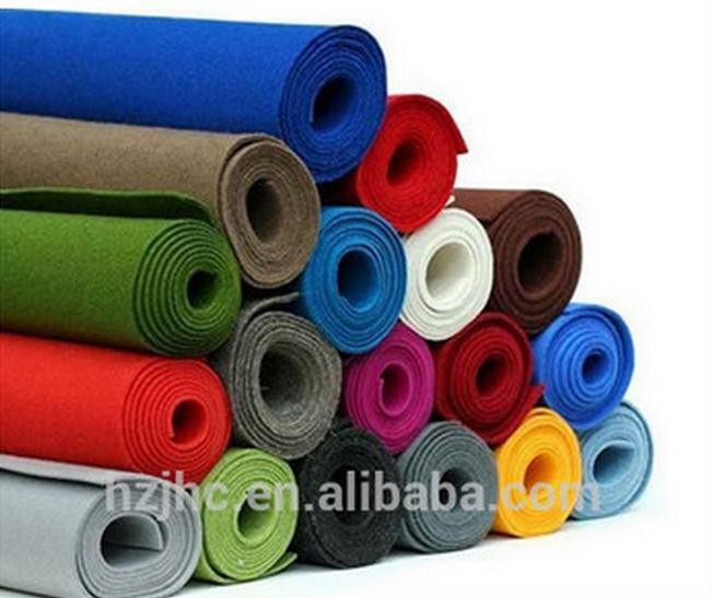 Custom Needle punched wool nonwoven felt strips roll supplier