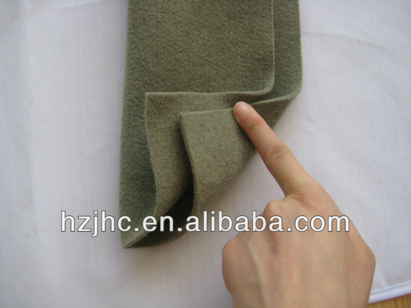 Needle punched nonwoven car seats upholstery felt cover fabric