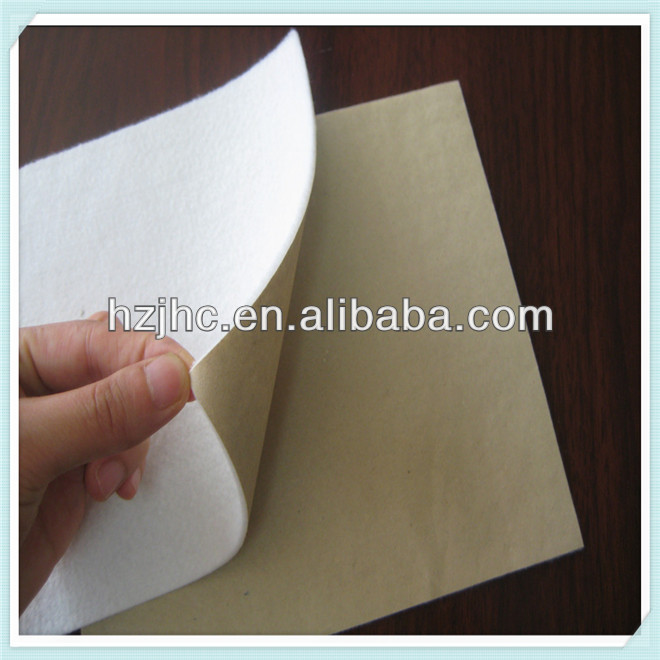 Eco-friendly colored polyester felt craft fabric flower stickers