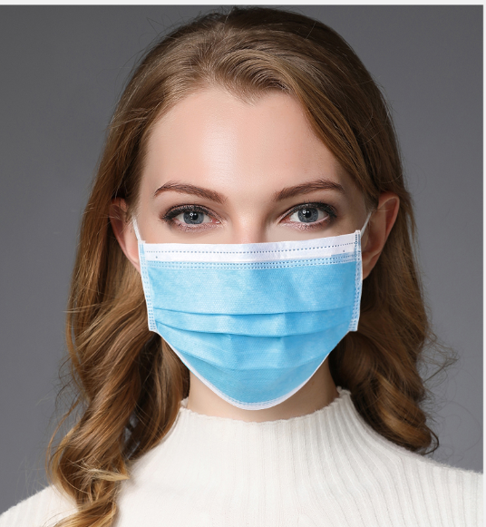 Нетъкан текстил маска за лице / за еднократна употреба нетъкан маска за лице