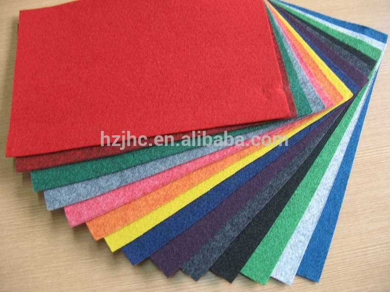 OEM China Bright Velvet Fabric - Color nonwoven felt hat materials – Jinhaocheng