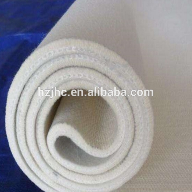 100% Polyester Composition Custom Thickness Needle Punched Mattress Felt Non-woven Fabric