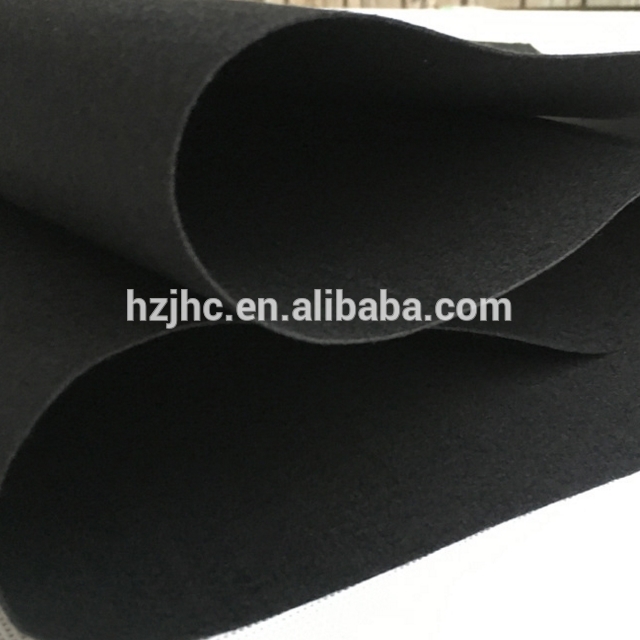Polyester carpet padding fibers non-woven felt fabric price