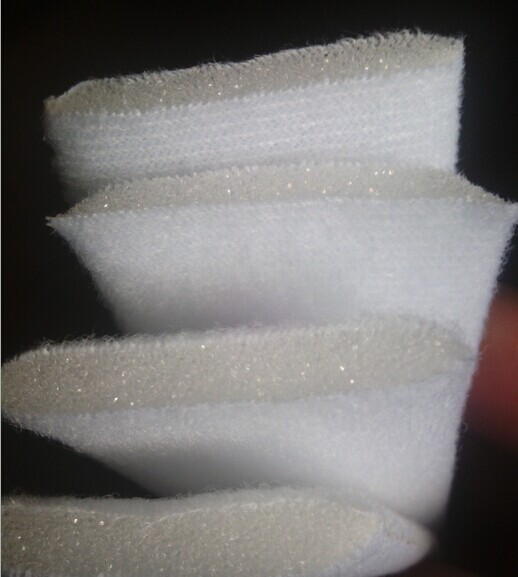 Waterproof breathable laminated foam fabric sheet