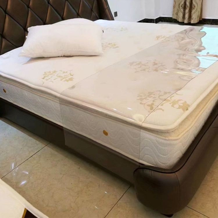 Lúkse katoen-stuffed spring mattress felt bed mattress