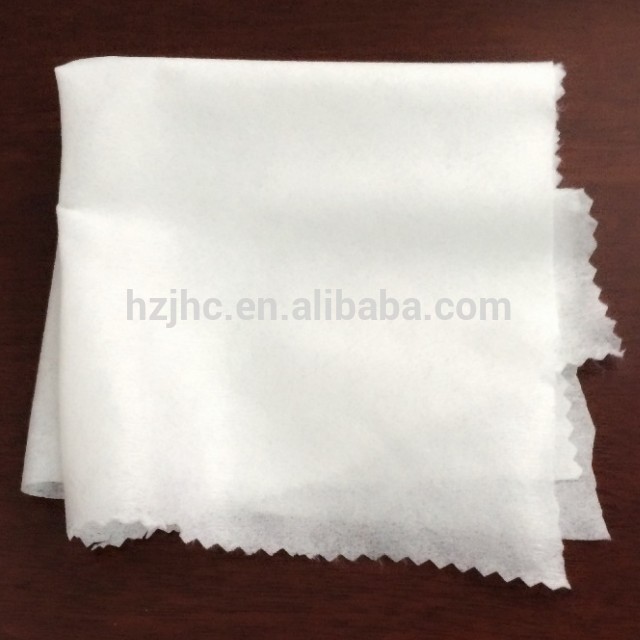 Factory Price For Uniform Cloth Material Polyester Dot Dyed Spunlace Protective Cover Nonwoven Fabric