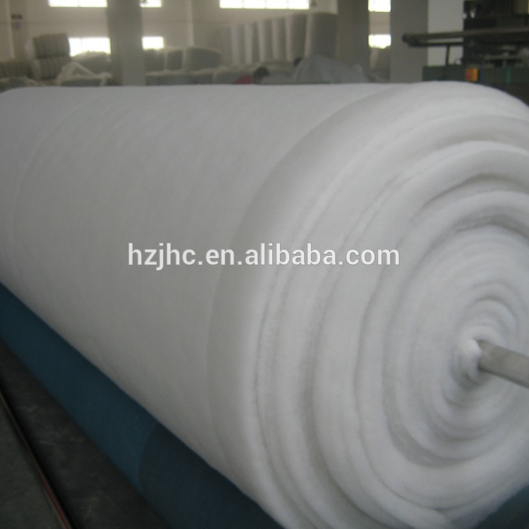 Quality Inspection for Prices Of Coir Geotextiles - Thermal bonded silk wool polyester wadding for quilt jacket – Jinhaocheng