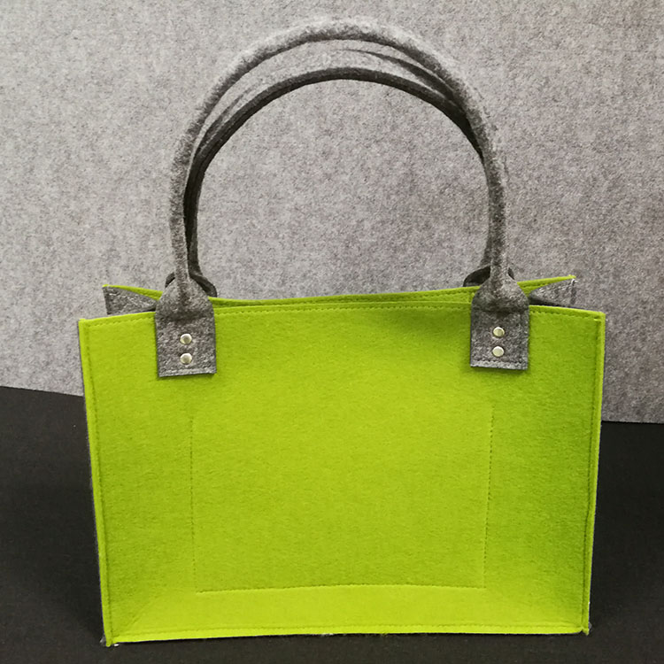 Accept Customized Logo 2018 Fashion Felt handbag shopping bags Featured Image